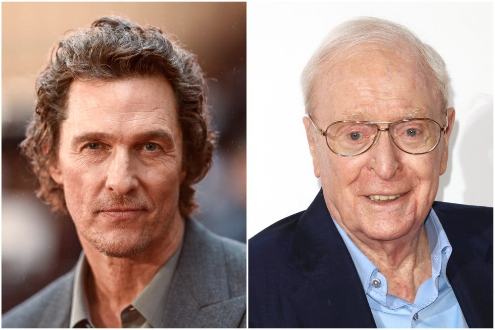 Matthew McConaughey, Michael Caine - ElevenLabs Matthew McConaughey, Michael Caine - ElevenLabs