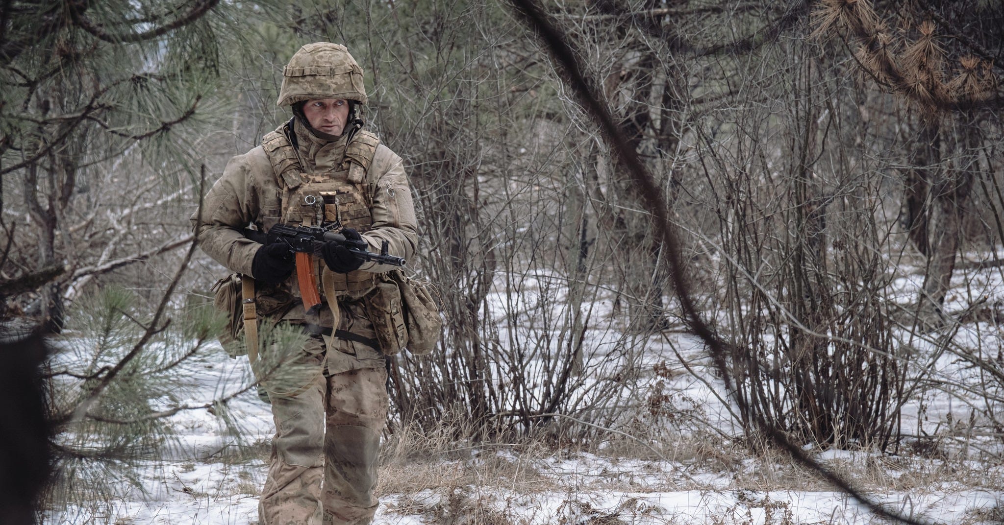 The 10th Mountain Brigade in training. The 10th Mountain Brigade in training.