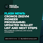 Cronos zkEVM Pioneer Programme: Updated Wallet List and Next Steps