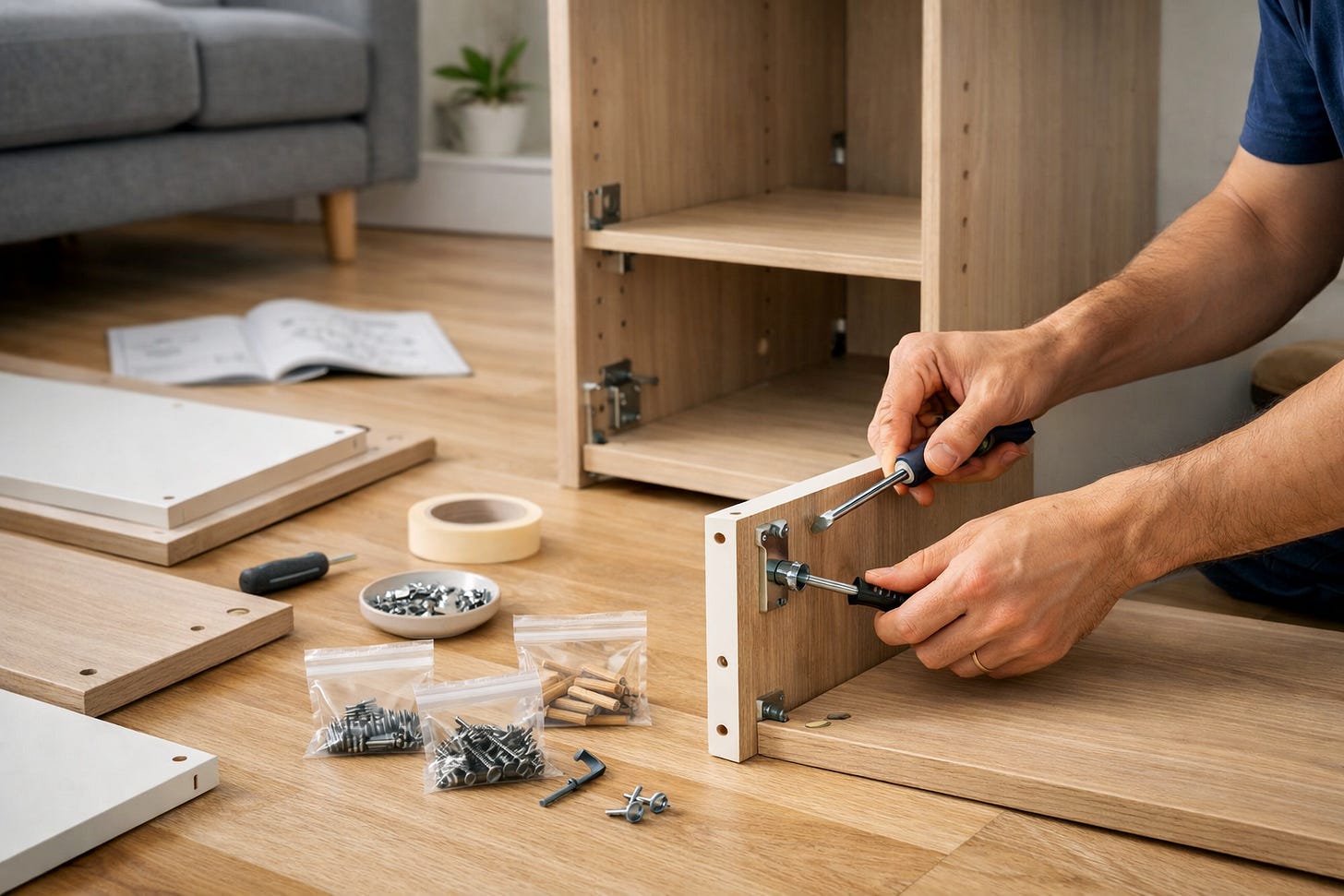 How to Disassemble IKEA Furniture Safely and Efficiently