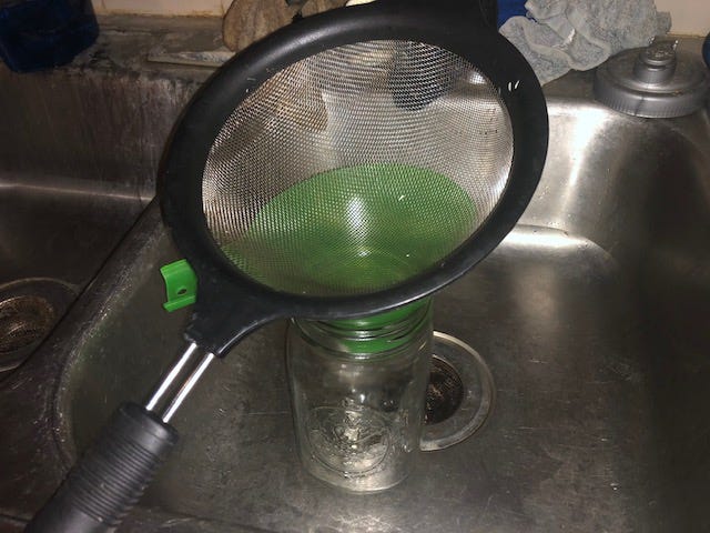 make asparagus vinegar