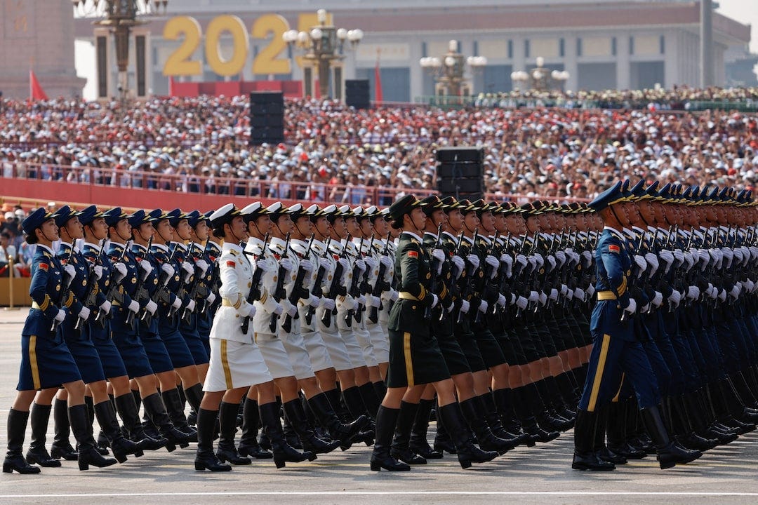 China's Xi projects power at military parade with Putin and Kim | Reuters