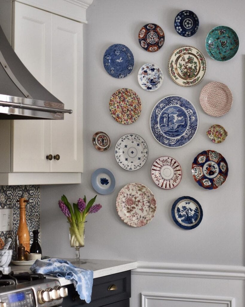 Plate wall: a tendência vintage que voltou à decoração Plate wall: a tendência vintage que voltou à decoração