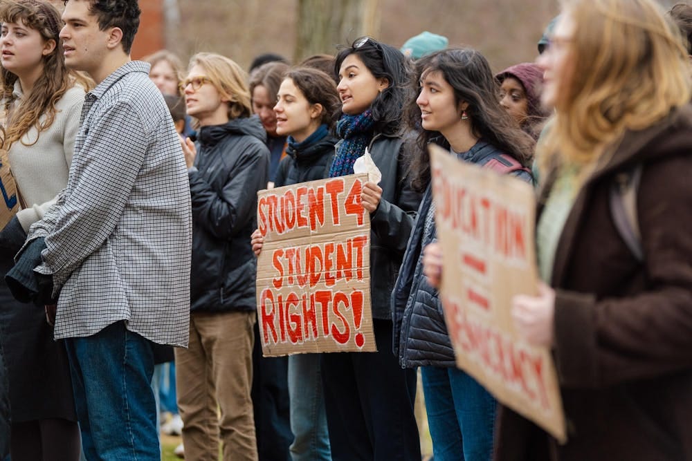 Students rally against Trump administration, fear protest crackdowns - The  Brown Daily Herald