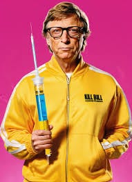 bill gates holding a needle Prompts ...