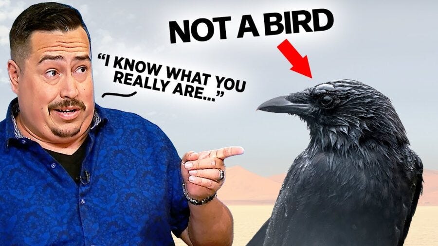 Prophet Claims A Crow Shapeshifted into a Naked Man Before His Eyes, Causing 50,000 Muslims to Become Christians