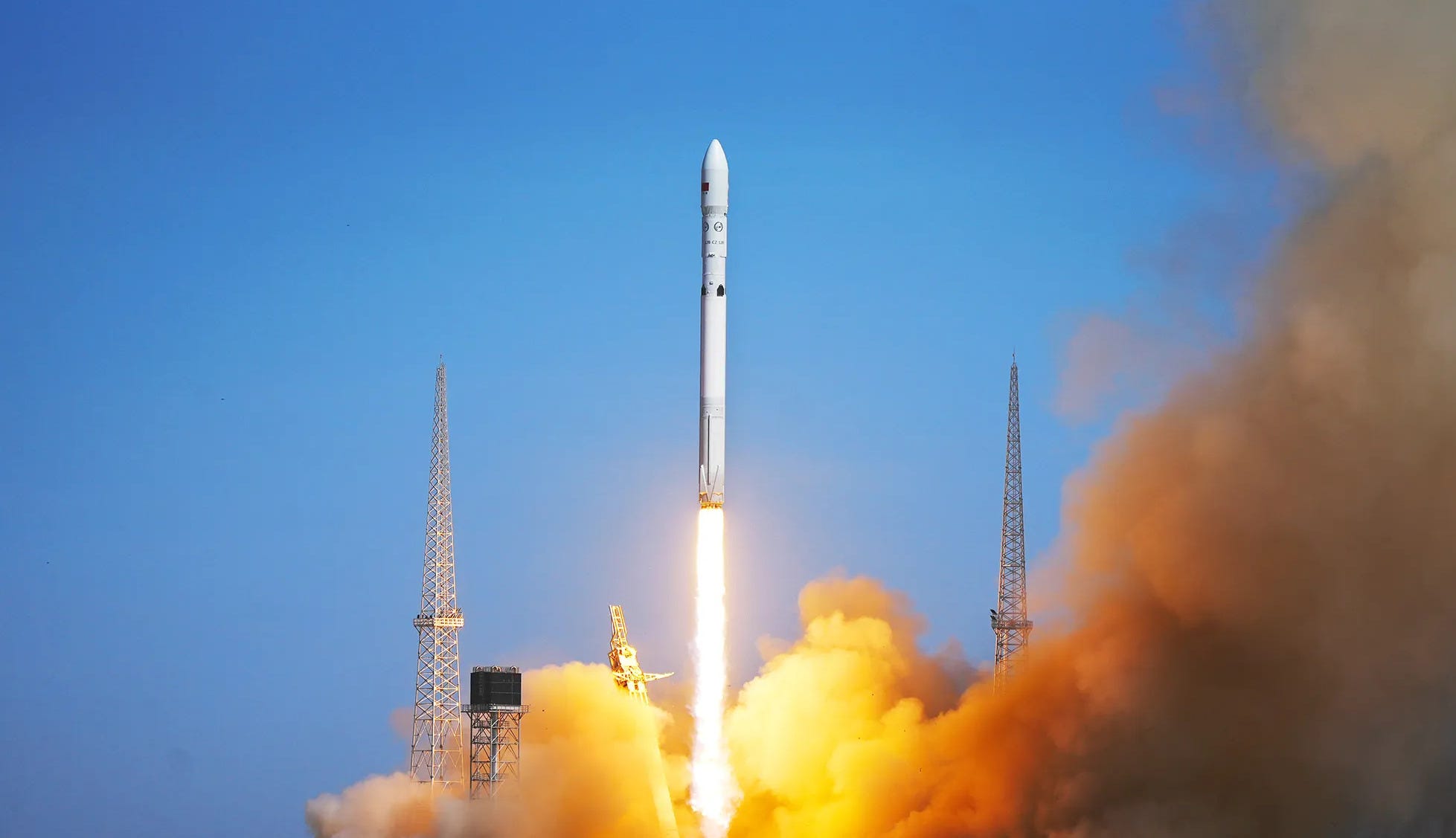 The Long March 12B Y1 launch vehicle lifting off from the Jiuquan Satellite Launch Center on June 1st 2026. The Long March 12B Y1 launch vehicle lifting off from the Jiuquan Satellite Launch Center on June 1st 2026.