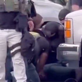 Father of 3 Marines BEATEN by "ICE"
