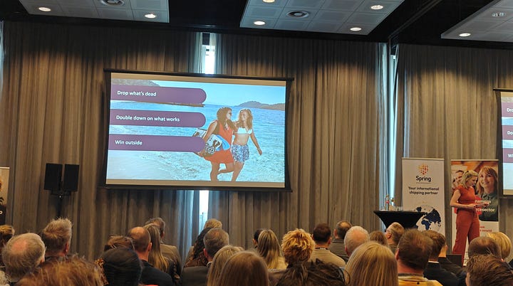 From the event "Shopping Today in Bunnik, a presentation from TUI (Suzanne Goos)