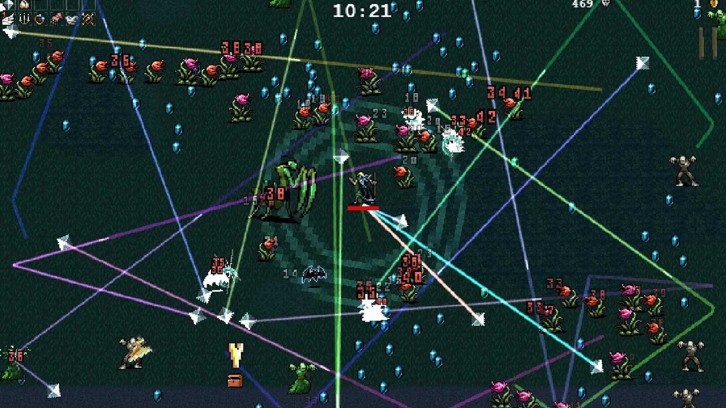 Vampire Survivors gameplay