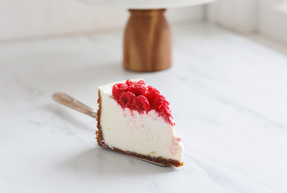 Yogurt Cheesecake - by Zoë François - ZoëBakes Newsletter