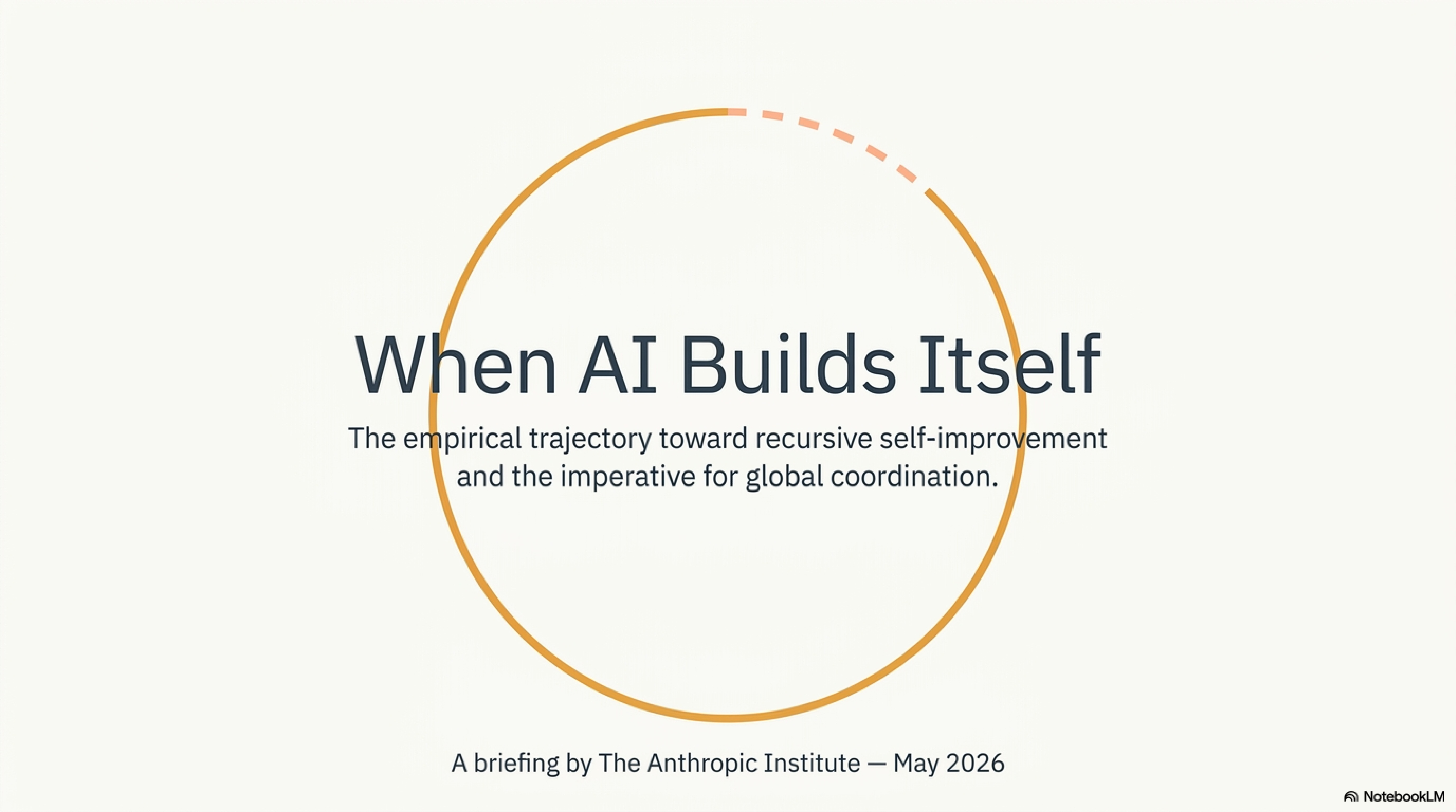 When AI Builds Itself