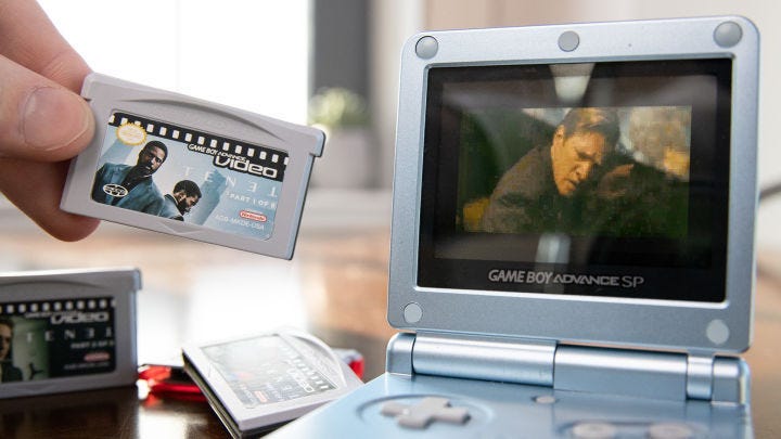 Modder Turns Christopher Nolan's Tenet Into a Five-Cartridge Game Boy Advance Movie - IGN Modder Turns Christopher Nolan's Tenet Into a Five-Cartridge Game Boy Advance Movie - IGN