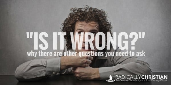 Graphic: Is It Wrong Graphic: Is It Wrong