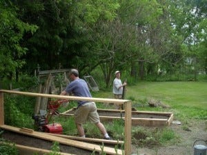 The next project, of course, is the Big-Ass Garden.