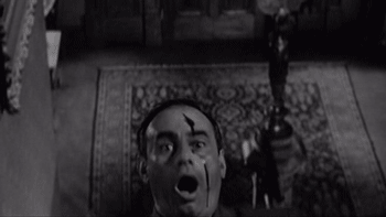 Martin Balsam as Milton Arbogast. Psycho, Alfred Hitchcock, 1960. –  @onlygodforgif on Tumblr