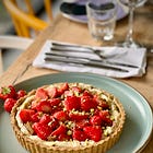 How I accidentally planted a strawberry patch & an easy tart recipe in anticipation of the harvest