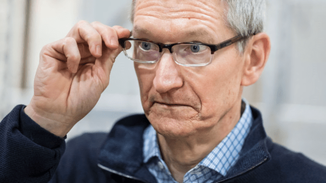 Apple's outgoing CEO Tim Cook