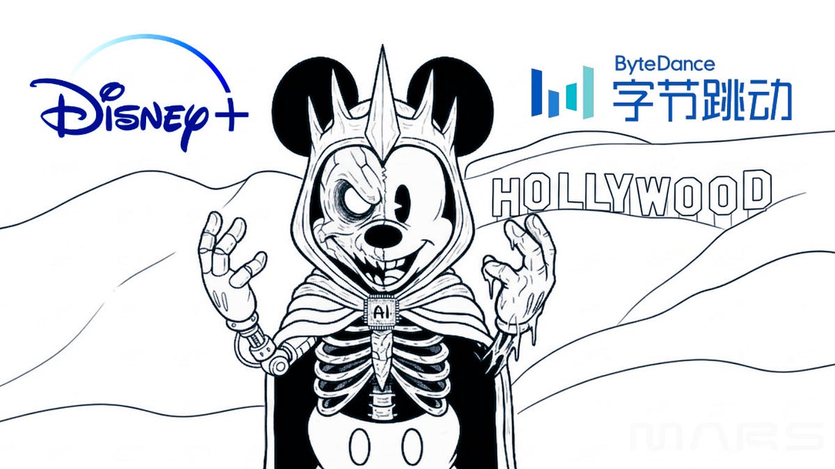 Disney's New TikTok Deal Could Be the Trojan Horse for AI Mickey Mouse