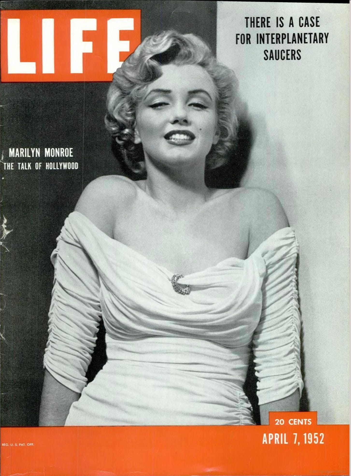 As described by the New York Daily News, “When the now infamous Marilyn Monroe was just a rising star, photographer Philippe Halsman captured her debut Life cover titled ‘Marilyn Monroe: The Talk of Hollywood.’ Hallsman’s image made the 1952 issue one of Life magazine’s most collectible.” As described by the New York Daily News, “When the now infamous Marilyn Monroe was just a rising star, photographer Philippe Halsman captured her debut Life cover titled ‘Marilyn Monroe: The Talk of Hollywood.’ Hallsman’s image made the 1952 issue one of Life magazine’s most collectible.”