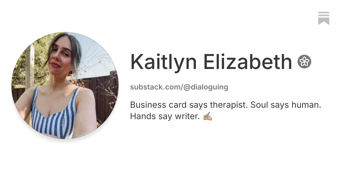 Kaitlyn Elizabeth | Substack