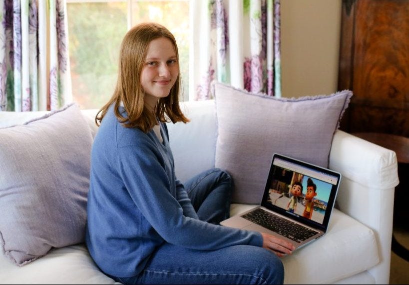 Rugby teen's bright idea bringing magic of movies to deaf children - The  Rugby Observer