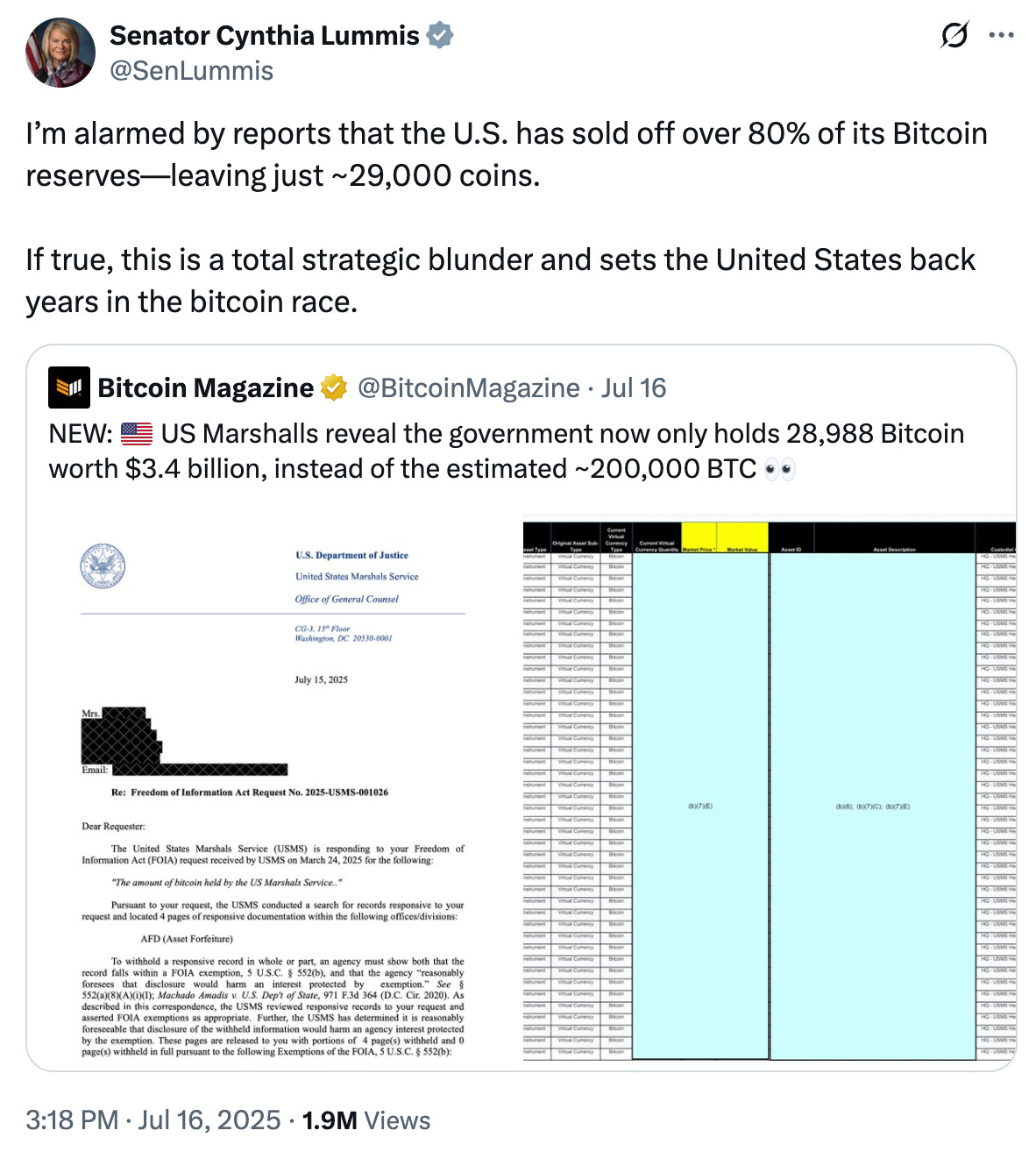 GENIUS Act Turns Stablecoins Into a Treasury Lifeline, Did the U.S.  Government Sell Bitcoin?