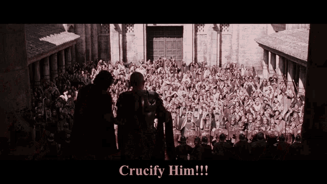 Jesus Crucify Him Passion GIF - Jesus Crucify Him Passion - Discover &  Share GIFs
