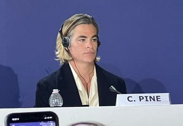 Chris Pine is over the drama surrounding Don't Worry Darling at the Venice  International Film Festival premiere and press conference