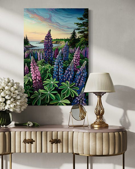 #292 – #At First Light", painting by Jeff Dillon Fine Art