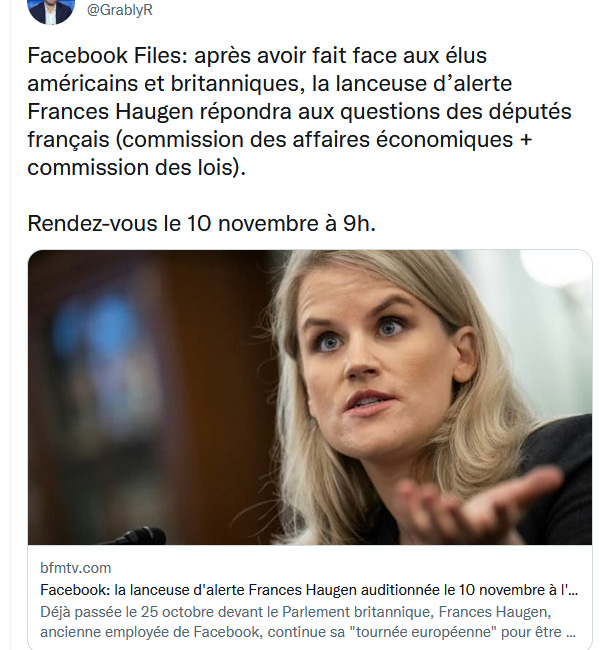 [Manipulation] La "lanceuse d'alerte" de Facebook est une fraude