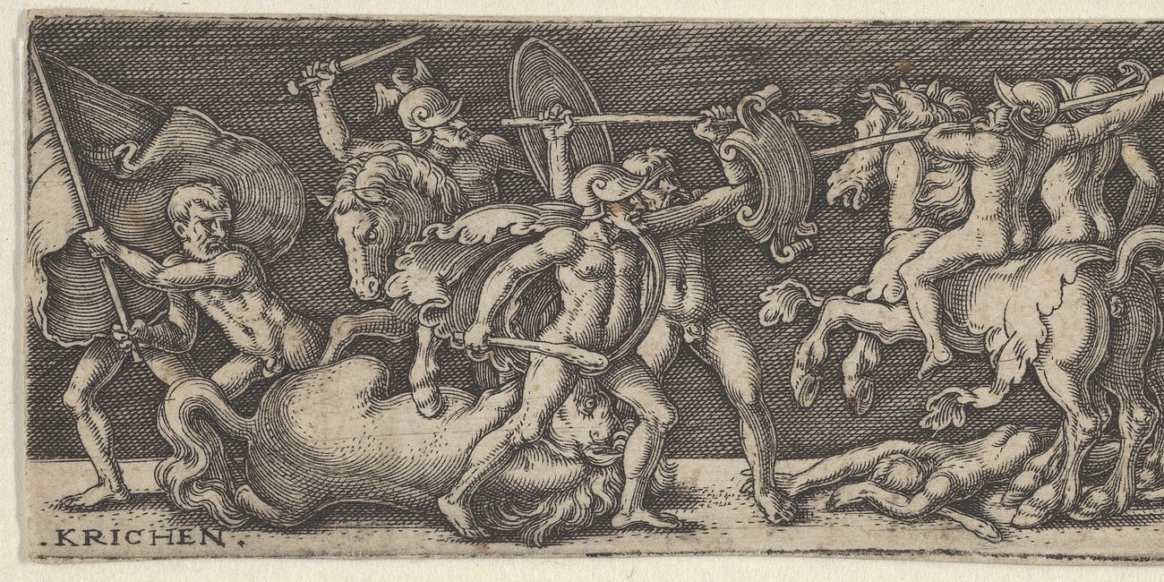 Iliad Battle Scene (some gore)