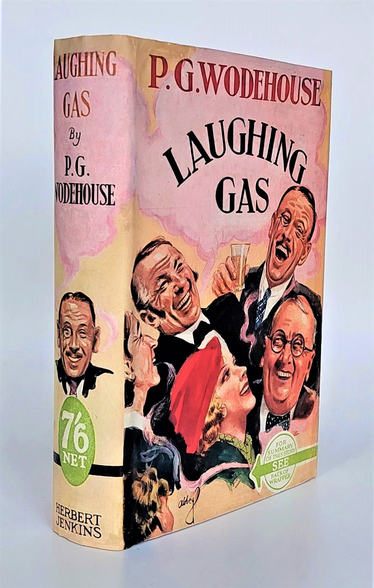 Laughing Gas by P.G. Wodehouse: Near Fine Hardcover (1936) 1st Edition ...