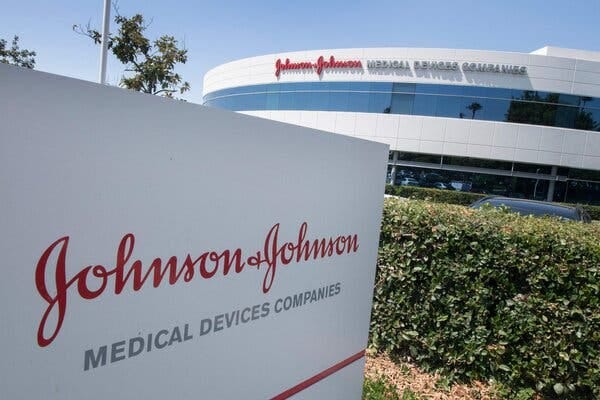 The Johnson &amp; Johnson campus in Irvine, Calif.