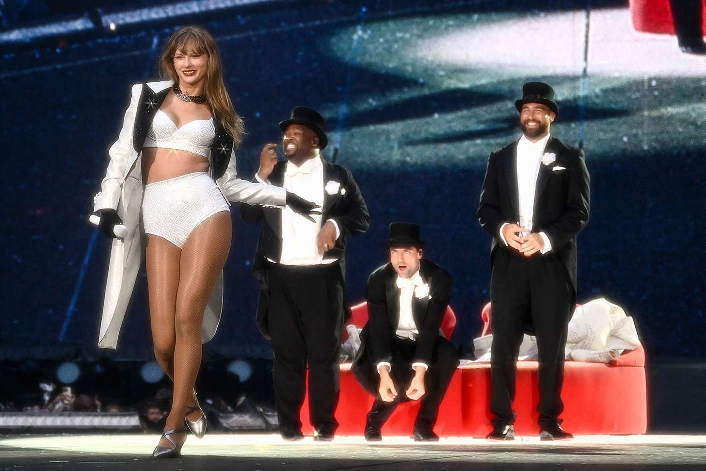 Travis Kelce Hints at Another Eras Tour Cameo with Taylor Swift