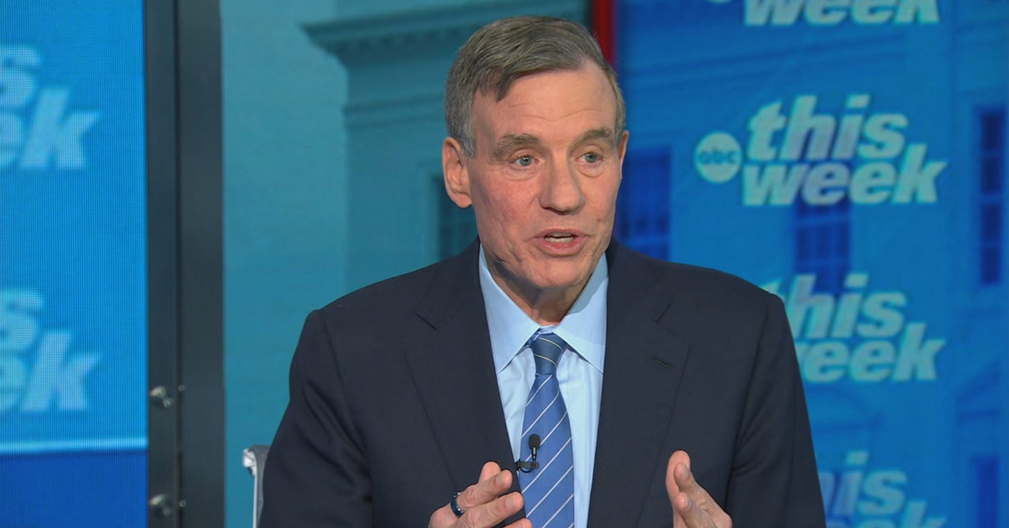 Sen. Warner: Platner allegations are 'disturbing,' but decision up to voters in Maine - ABC News Sen. Warner: Platner allegations are 'disturbing,' but decision up to voters in Maine - ABC News