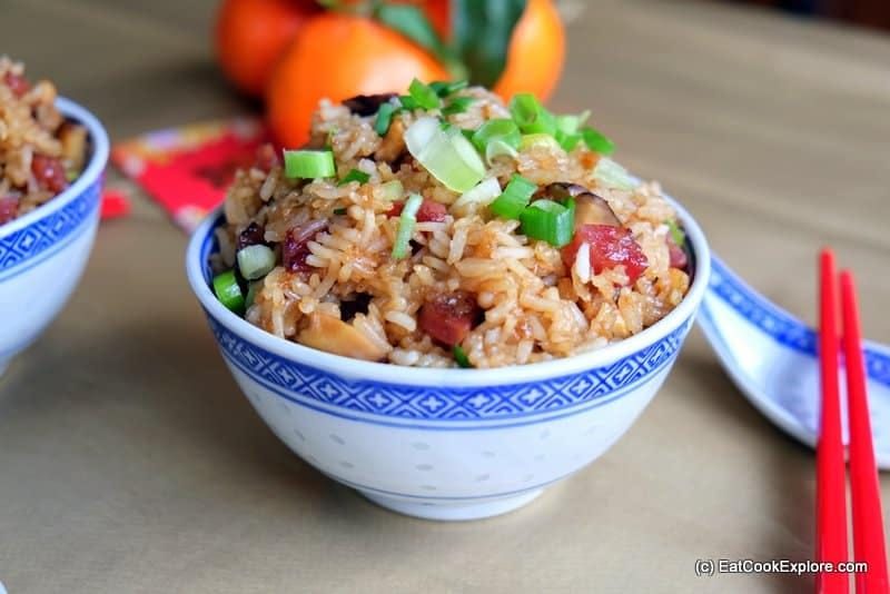 Stir Fried Glutinous Rice Loh Mai Fan 
