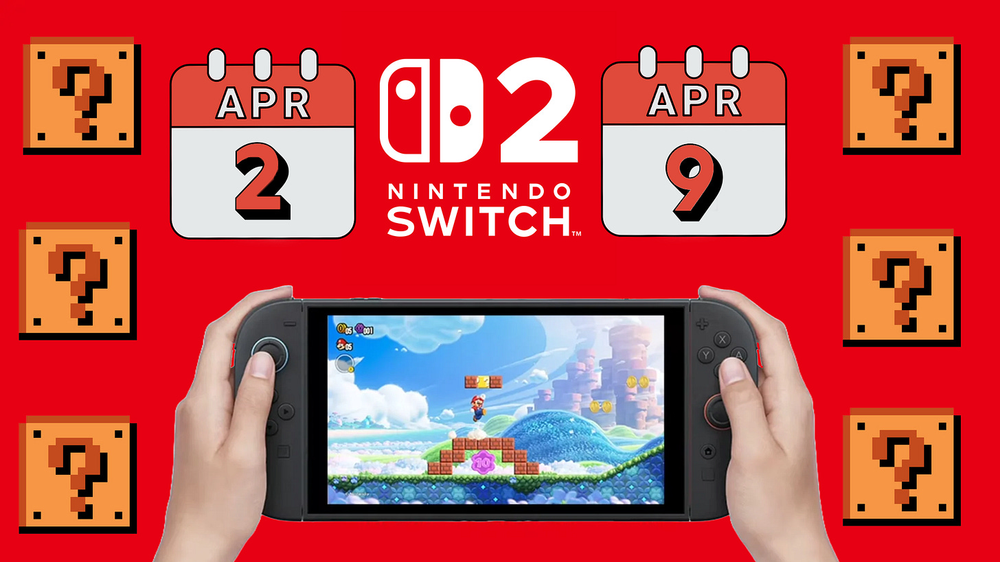 Nintendo Switch 2 pre-order date Nintendo Switch 2 pre-order date