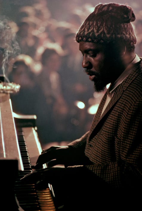 Thelonious Monk photo from The New Yorker
