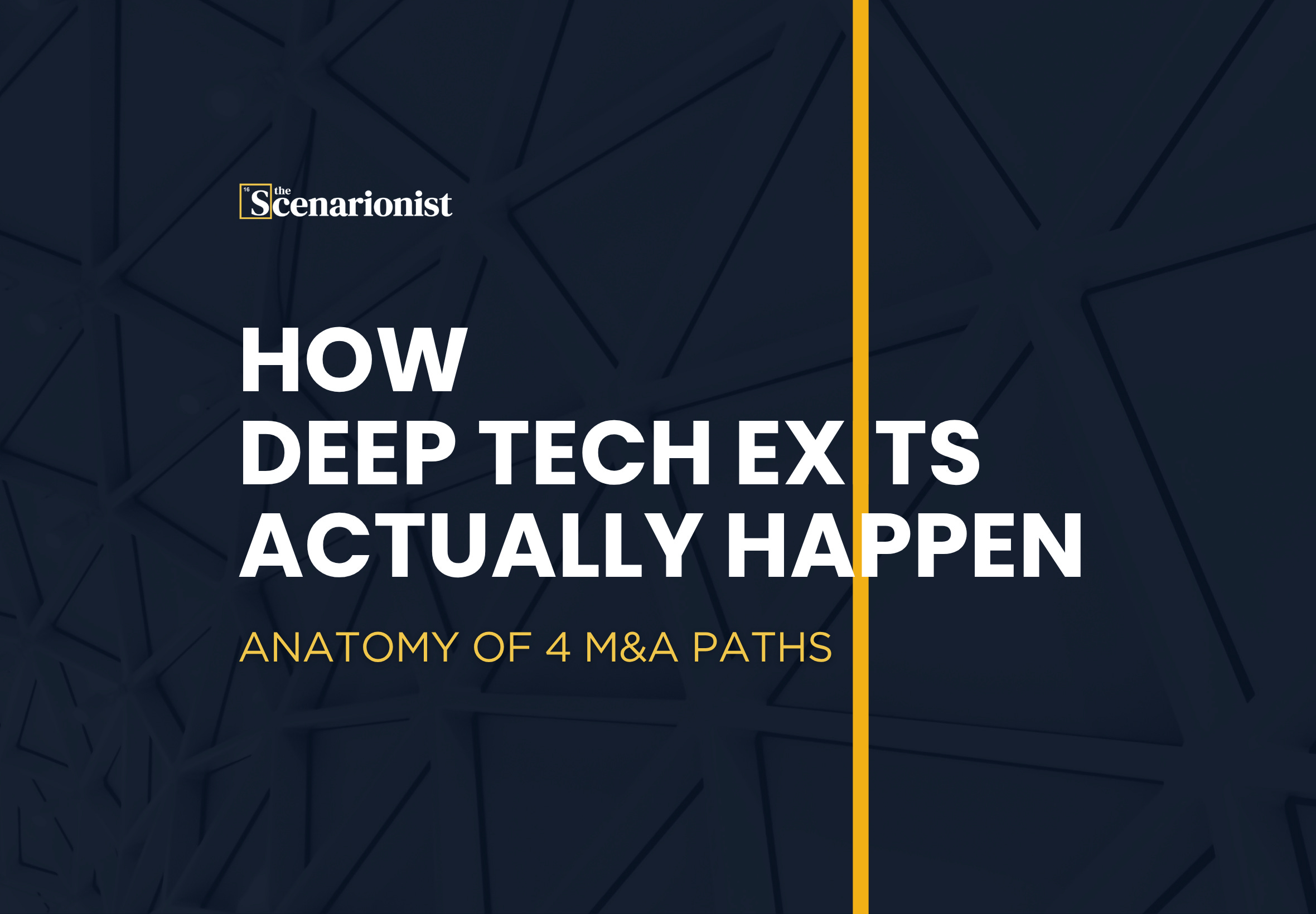 How to exit with a deep tech startup How to exit with a deep tech startup