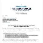 What Kate Marshall’s 2025 Financial Report Says About the Campaign Machine She’s Building