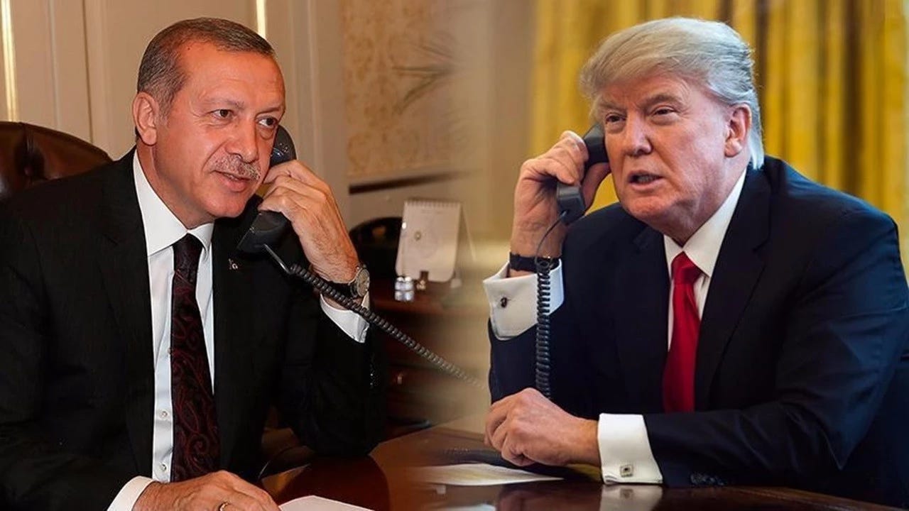 Trump-Erdogan are talking Trump-Erdogan are talking