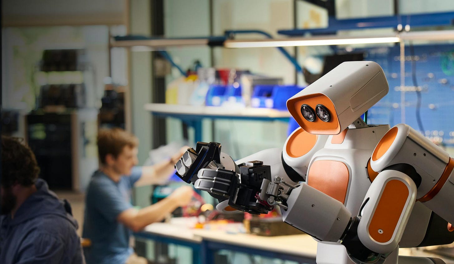 Walden Robotics deploys general-purpose robots into real production environments in manufacturing and logistics, doing useful work side-by-side with people from day one. Walden Robotics deploys general-purpose robots into real production environments in manufacturing and logistics, doing useful work side-by-side with people from day one.