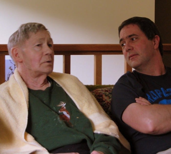 Grandpa with another son