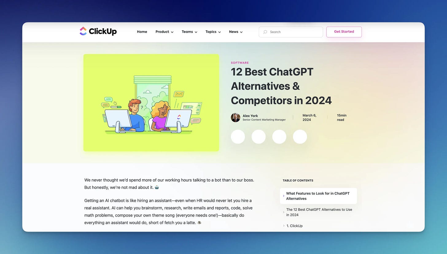 ChatGPT alternatives article V3, Feb 2024 (Wayback Machine) ChatGPT alternatives article V3, Feb 2024 (Wayback Machine)