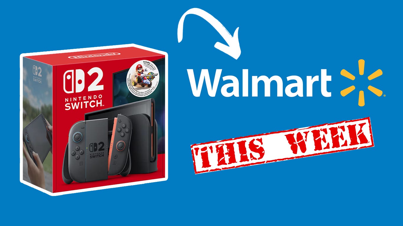 Nintendo Switch 2 restock at Walmart this week Nintendo Switch 2 restock at Walmart this week