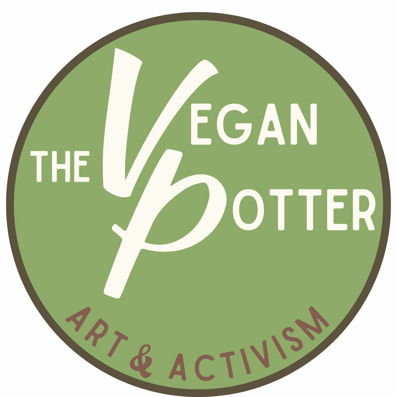 The Vegan Potter logo