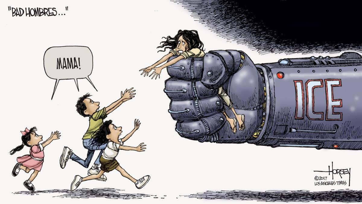ICE raids and White House schemes provoke fear in Latino families - Los Angeles Times ICE raids and White House schemes provoke fear in Latino families - Los Angeles Times