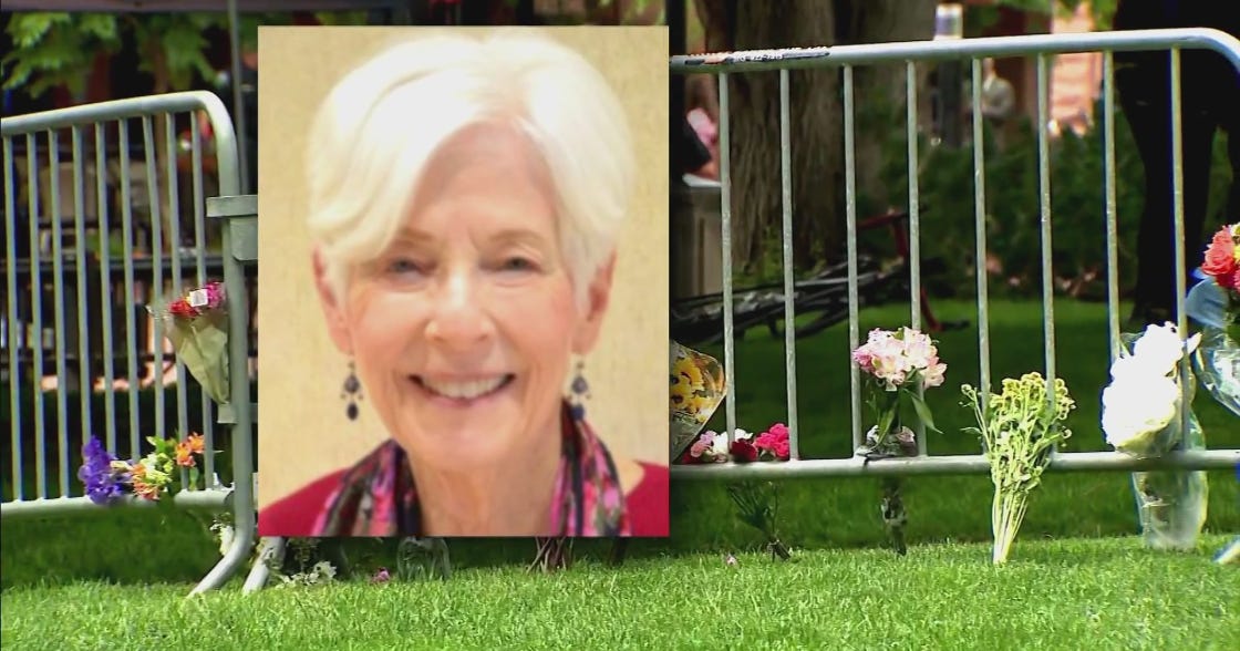Tributes pour in for Colorado woman Karen Diamond, who died a month after  Boulder terror attack - CBS Colorado
