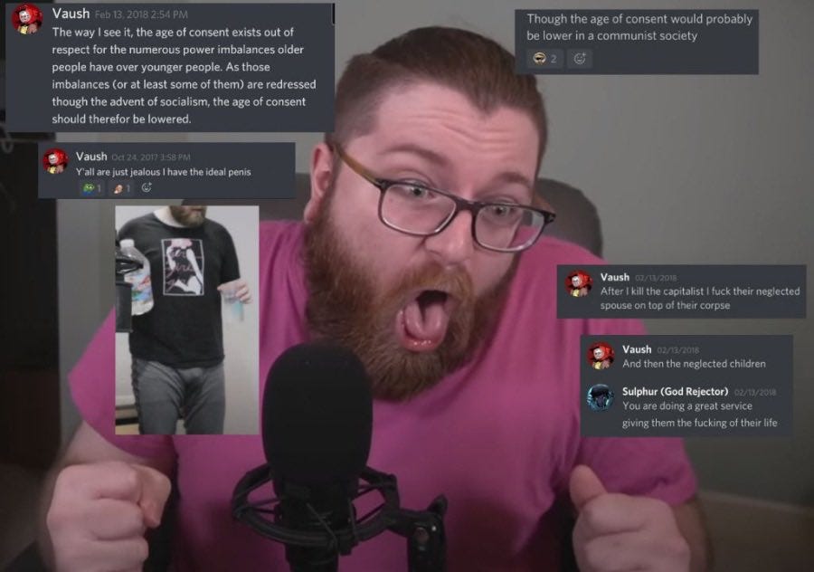 DramaAlert on X: "Vaush alleged past “ Pedo Friendly “ comments are being  spammed on Twitter. https://t.co/K21onoV00V" / X